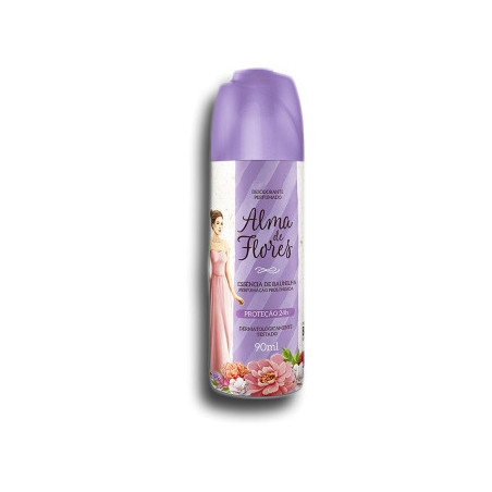 Desodorante Spray Alma De Flores 90Ml Feminino Baunilha Unit