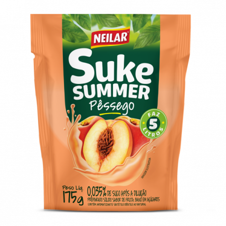 Suco Neilar Suke Summer 175G Pêssego