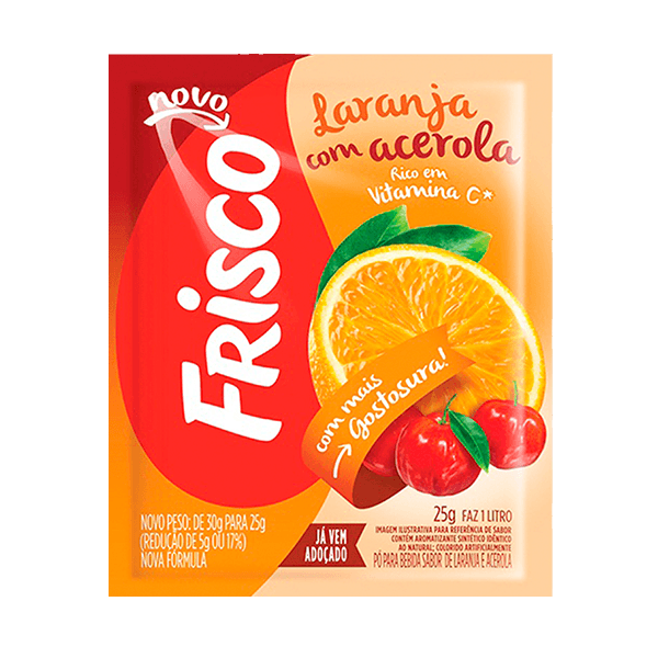 Suco Frisco G Laranja Com Acerola