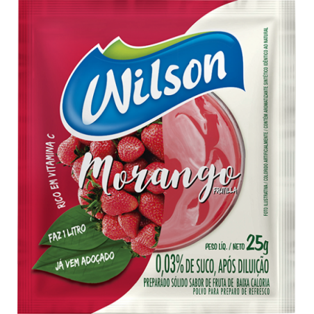 Suco Wilson 25G Morango