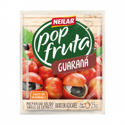 Suco Pop Fruta 25G Guaraná
