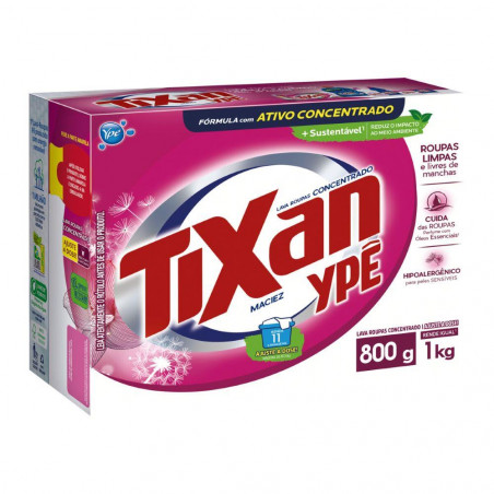 DETERGENTE EM PO TIXAN YPE 800G MACIEZ