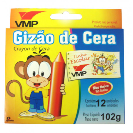 Gizao De cera VPM 12 Cores