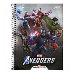 Caderno Tilibra 1M Univ.Aveng 80F