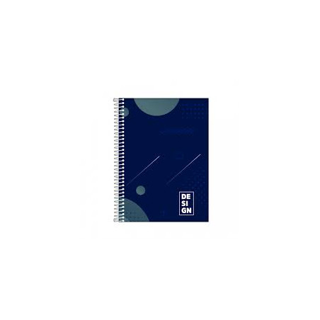 Caderno Univ. Design 240 FL 15x1 Espiral CD